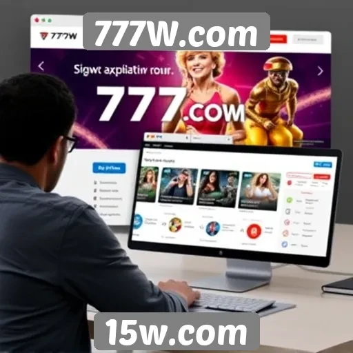 Experiência do usuário no 777W.com